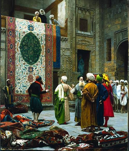 История ковроткачества