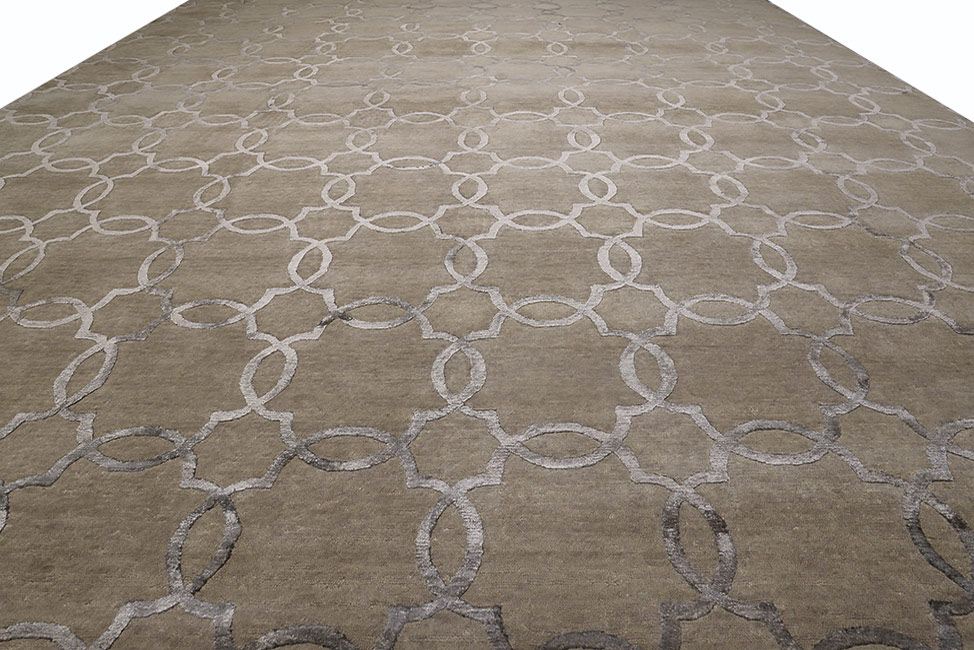 Ковер ручной вязки MARRAKECH из шелка и шерсти, размер 368x275cm изображение