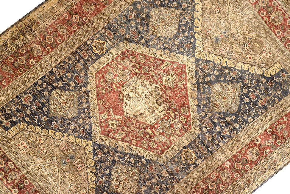 Индийский ковер ARTEFACT шерстяной Прямоугольный 362x276cm фото крупным планом