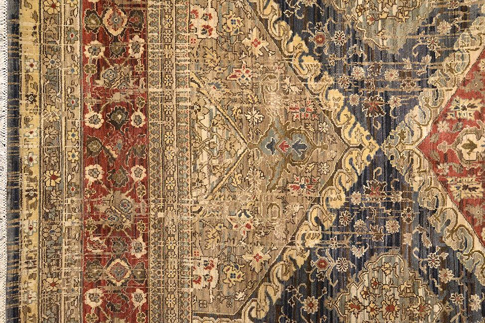 Прямоугольный Индийский ковер ручного плетения ARTEFACT 362x276cm смотреть фото