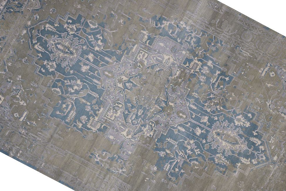 Ковер ручной вязки ARTEFACT из шелка и шерсти, размер 237x160cm изображение