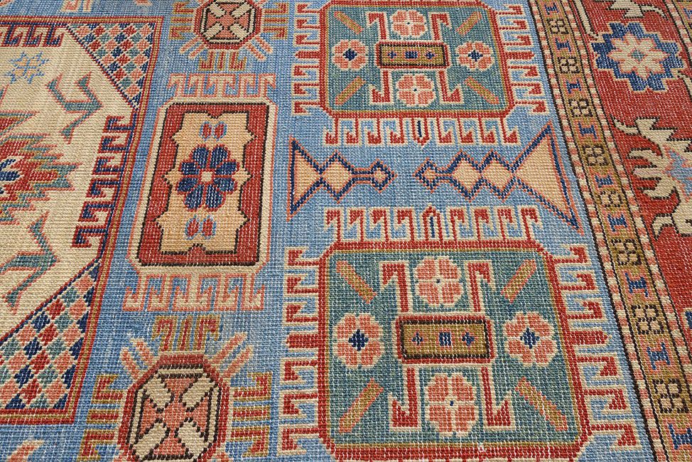 Прямоугольный Азербайджанский ковер ручного плетения SHIRVAN 133x98cm смотреть фото
