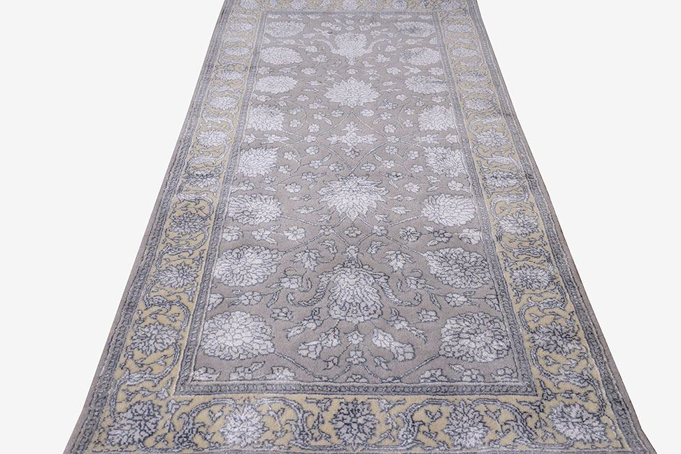 Ковер ручной вязки RAJASTAN NEO из шелка и шерсти, размер 138x72cm изображение