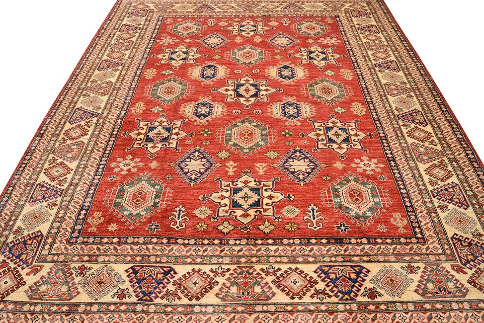 Шерстяной ковер ручной вязки Ковер "Казах", размер 287x252cm изображение