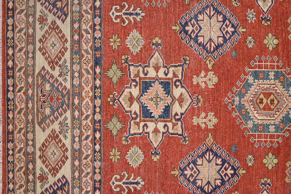 Прямоугольный Кавказский ковер ручного плетения Ковер "Казах" 287x252cm смотреть фото