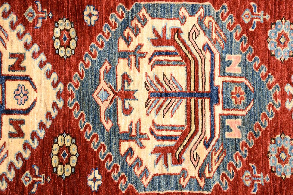 Фото шерстяной Ковровые дорожкй ковер KAZAKH