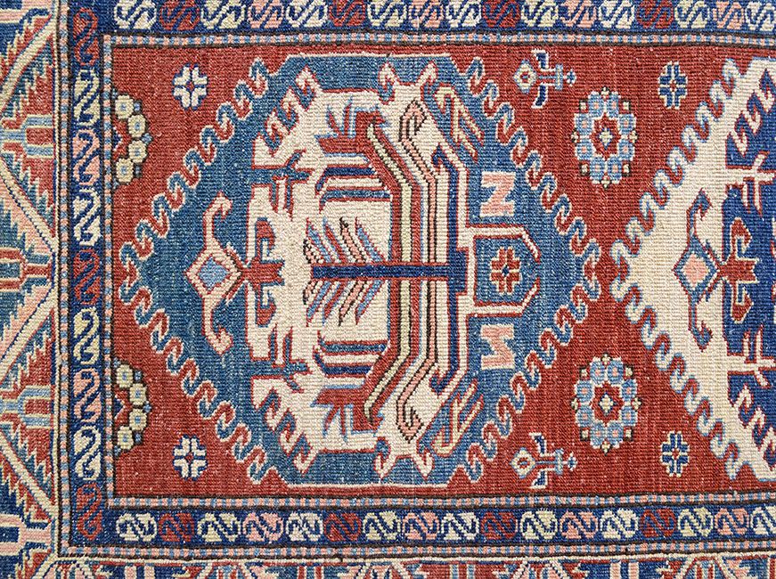 Ковровые дорожкй Кавказский ковер ручного плетения KAZAKH 258x81cm смотреть фото