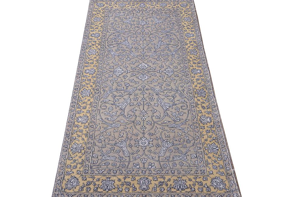 Ковер ручной вязки RENAISSANCE из шелка и шерсти, размер 142x72cm изображение