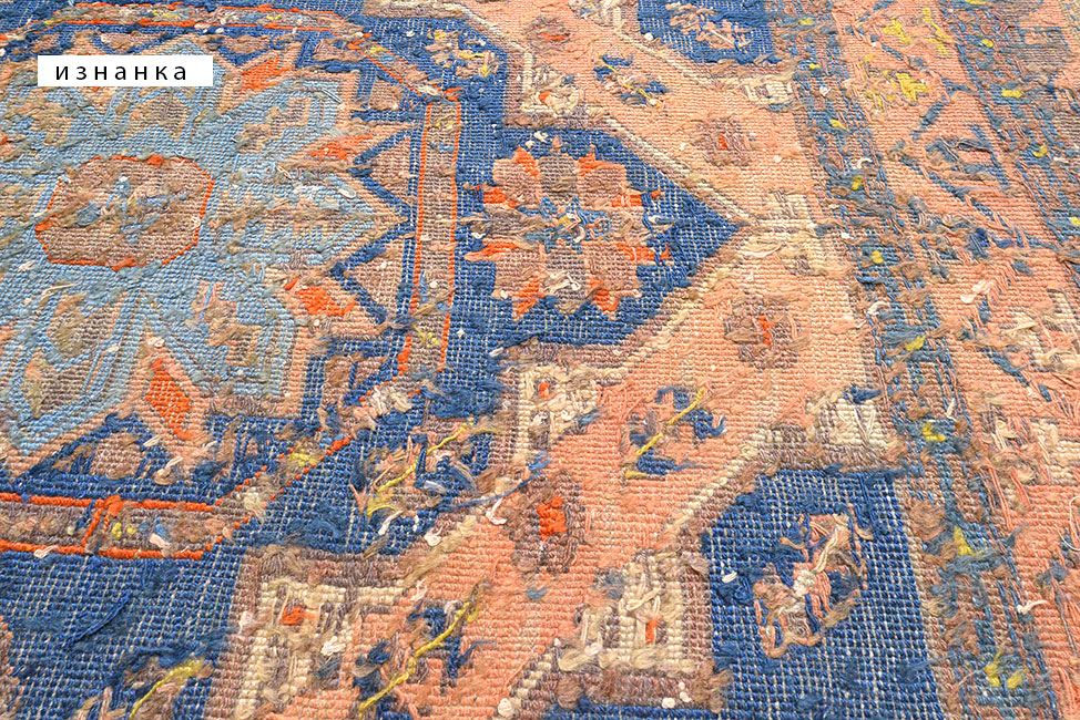 Дагестанский ковер SUMAKH безворсовый Прямоугольный 265x146cm фото крупным планом