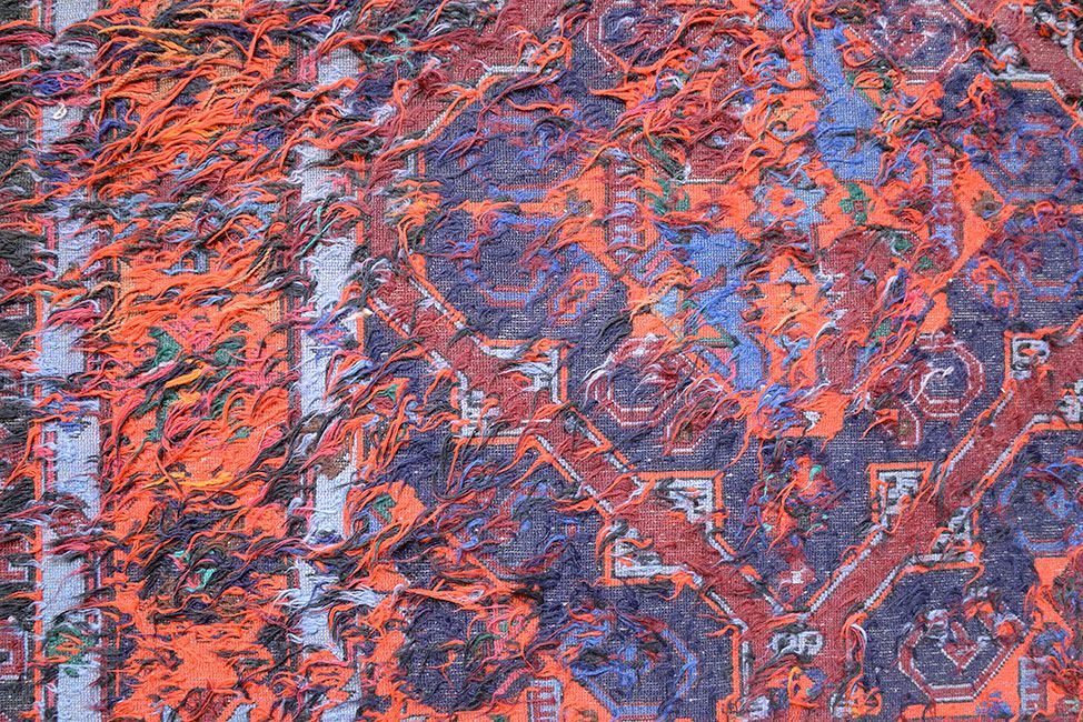 Прямоугольный Дагестанский ковер ручного плетения SUMAKH 400x222cm смотреть фото