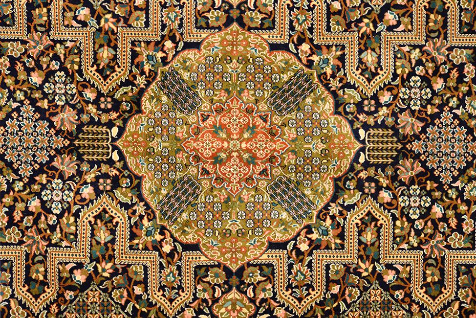 Ковер ручной работы KASHMIR 214x153cm фотография