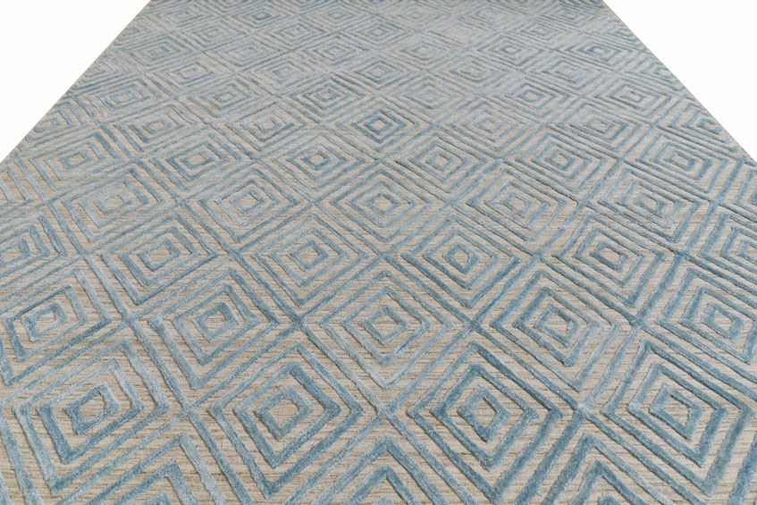 Фото безворсовый Прямоугольный ковер VILEN