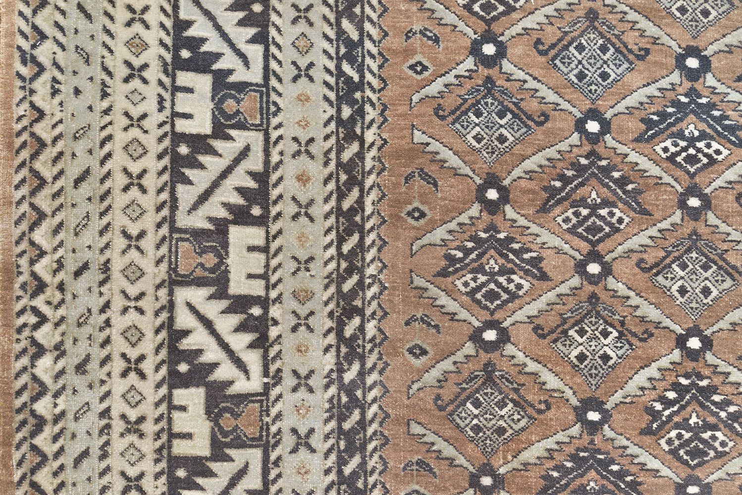 Прямоугольный Индийский ковер ручного плетения SHIRVAN VINTAGE 205x170cm смотреть фото