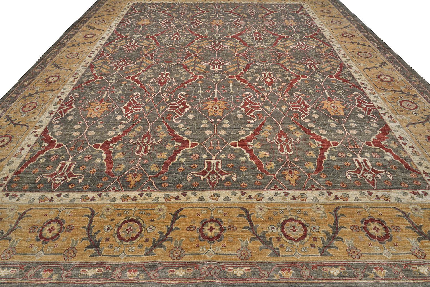 Шерстяной ковер ручной вязки Ковер "Салтани", размер 359x279cm изображение