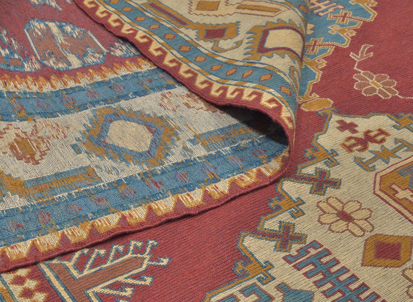 Фото безворсовый Прямоугольный ковер SUMAKH