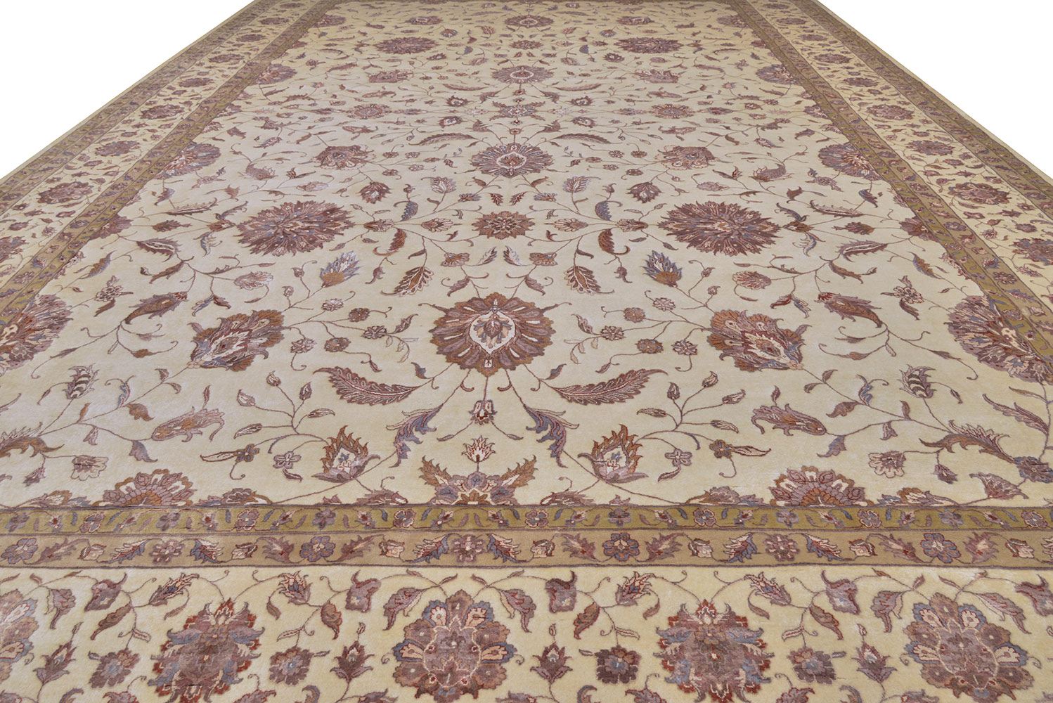 Ковер ручной вязки TABRIZI из шелка и шерсти, размер 510x355cm изображение