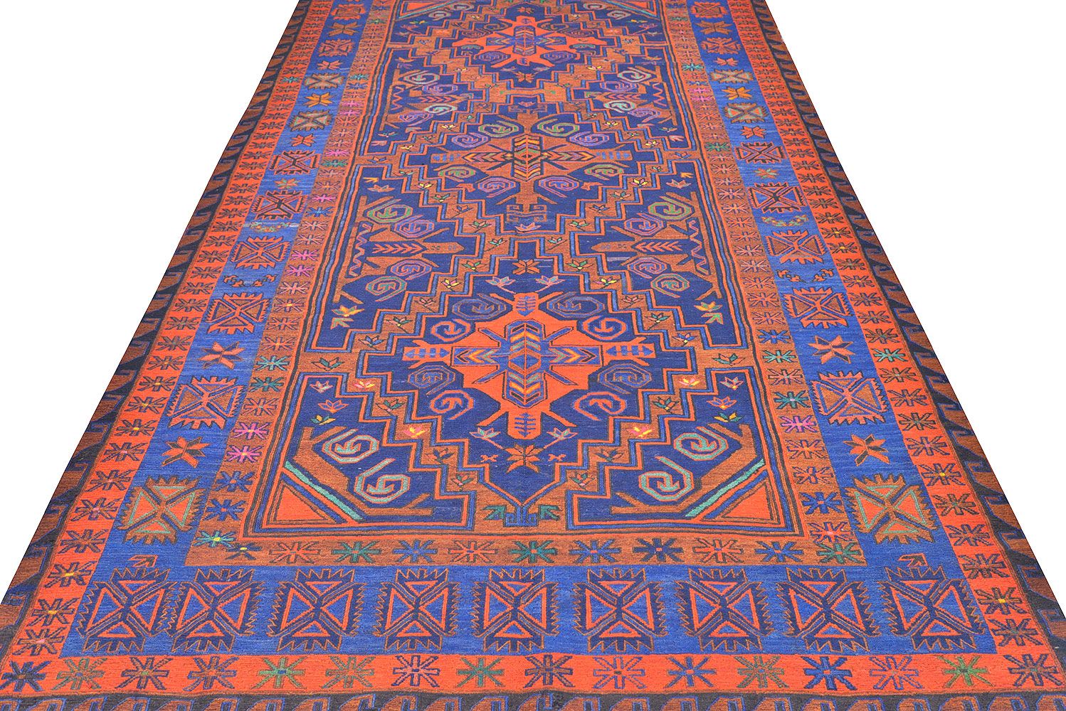 Безворсовый ковер ручной вязки SUMAKH, размер 365x188cmизображение