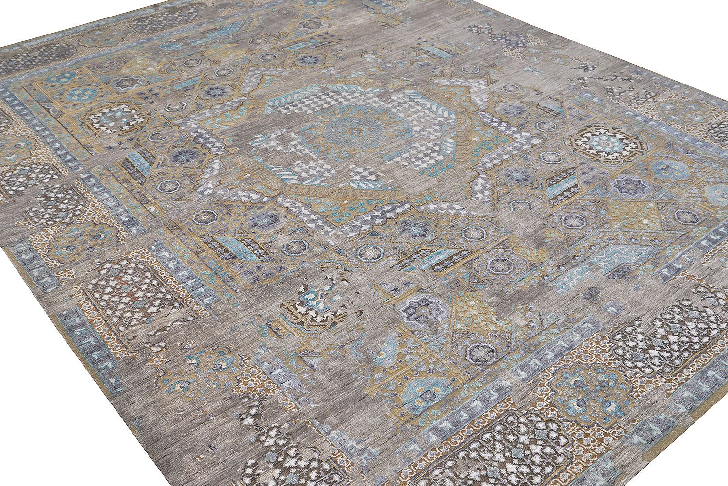 Ручной ковер ERASED MAMLUK №3070 красивое фото