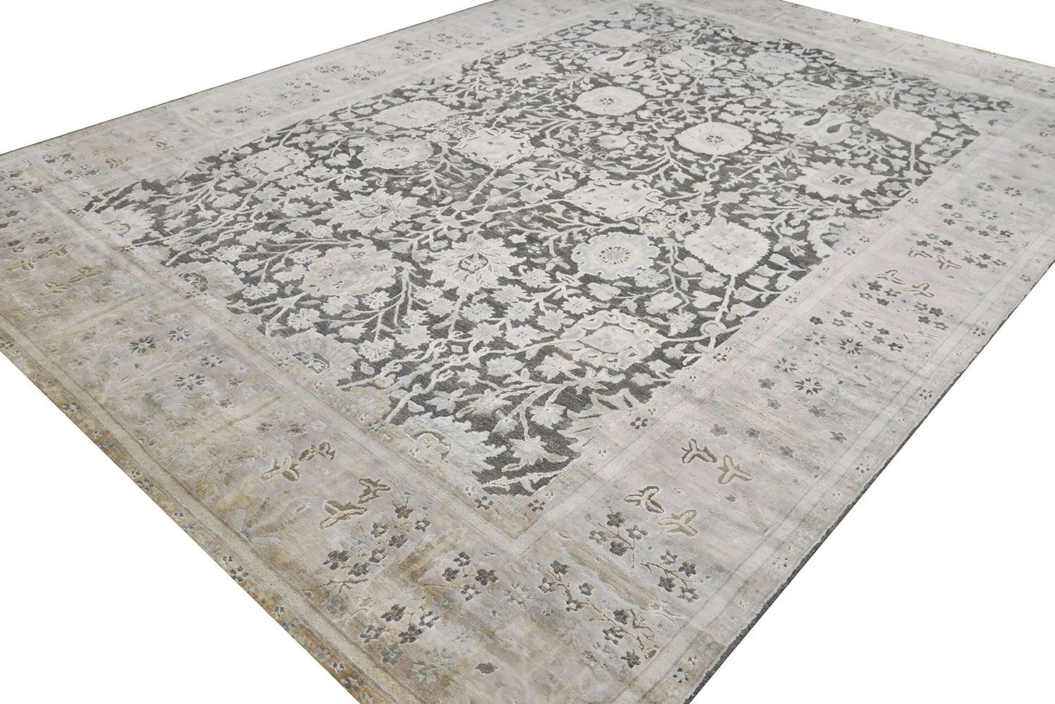 Ковер ручной вязки BENGAL из шелка и шерсти, размер 375x270cm изображение