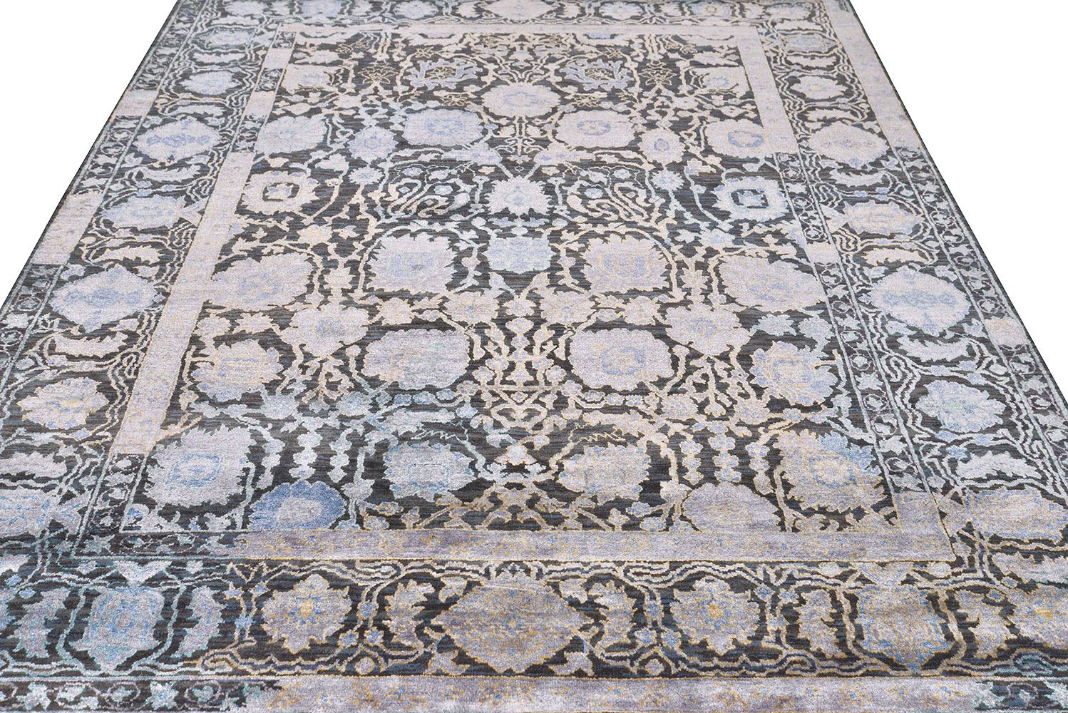 Ковер ручной вязки NISHAT из шелка и шерсти, размер 242x174cm изображение