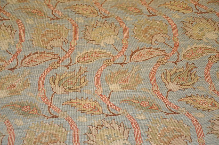 Пакистанский ковер SALTANI шерстяной Прямоугольный 350x277cm фото крупным планом