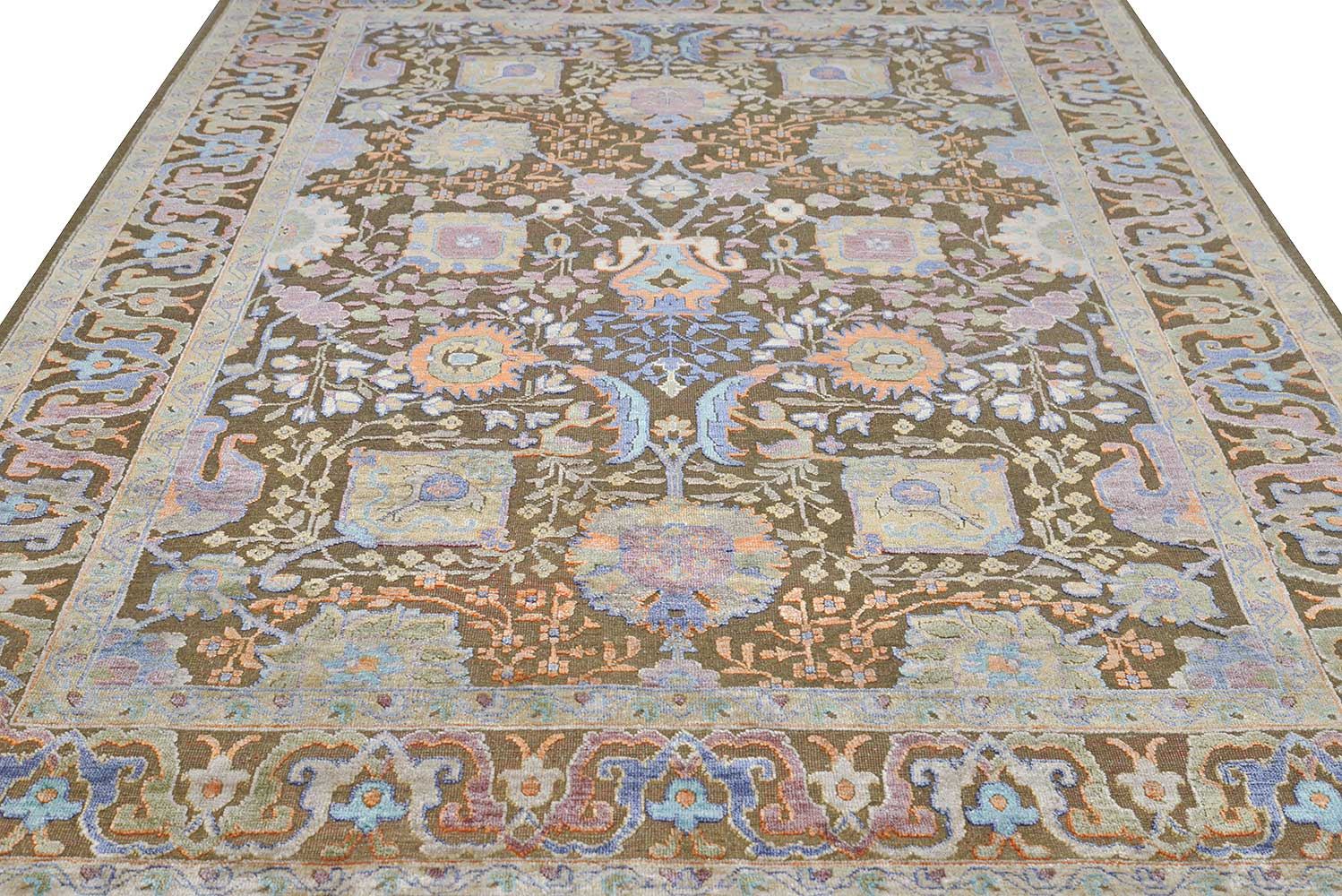 Ковер ручной вязки NISHAT из шелка и шерсти, размер 233x165cm изображение