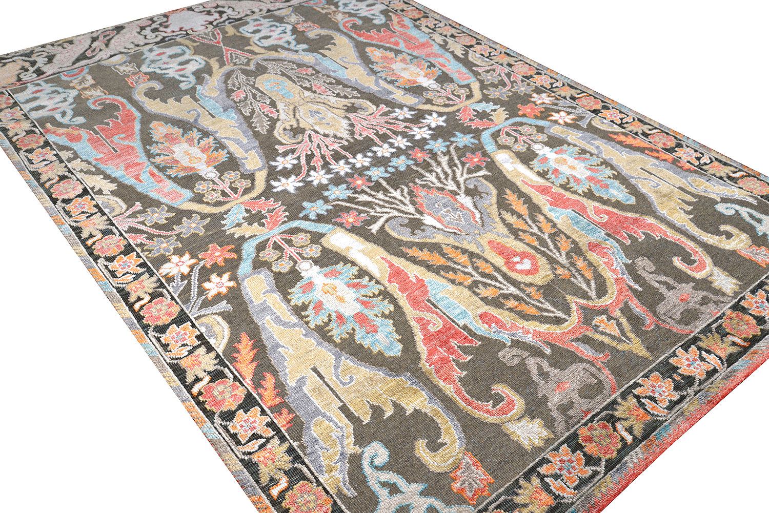Ковер ручной вязки BIJAR из шелка и шерсти, размер 240x161cm изображение