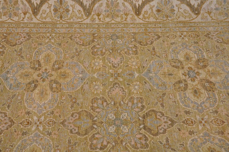 Пакистанский ковер SALTANI шерстяной Прямоугольный 309x249cm фото крупным планом