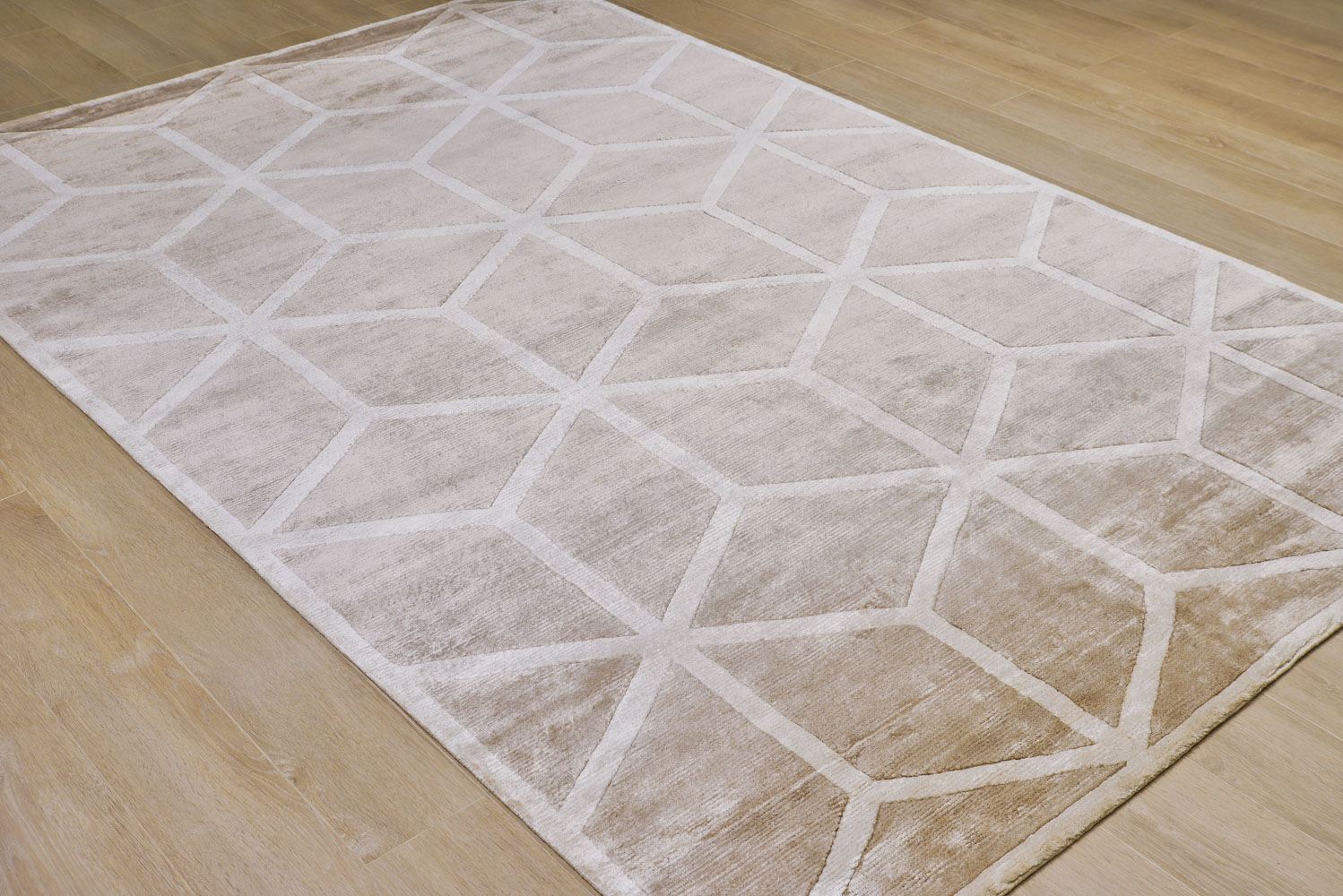 Шелковый ковер ручной вязки GRID, размер 240x166cm изображение