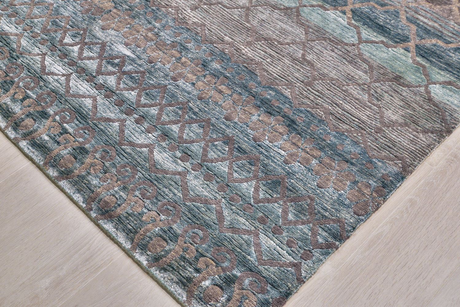 Ковер ручной вязки MARRAKECH из шелка и шерсти, размер 302x220cm изображение
