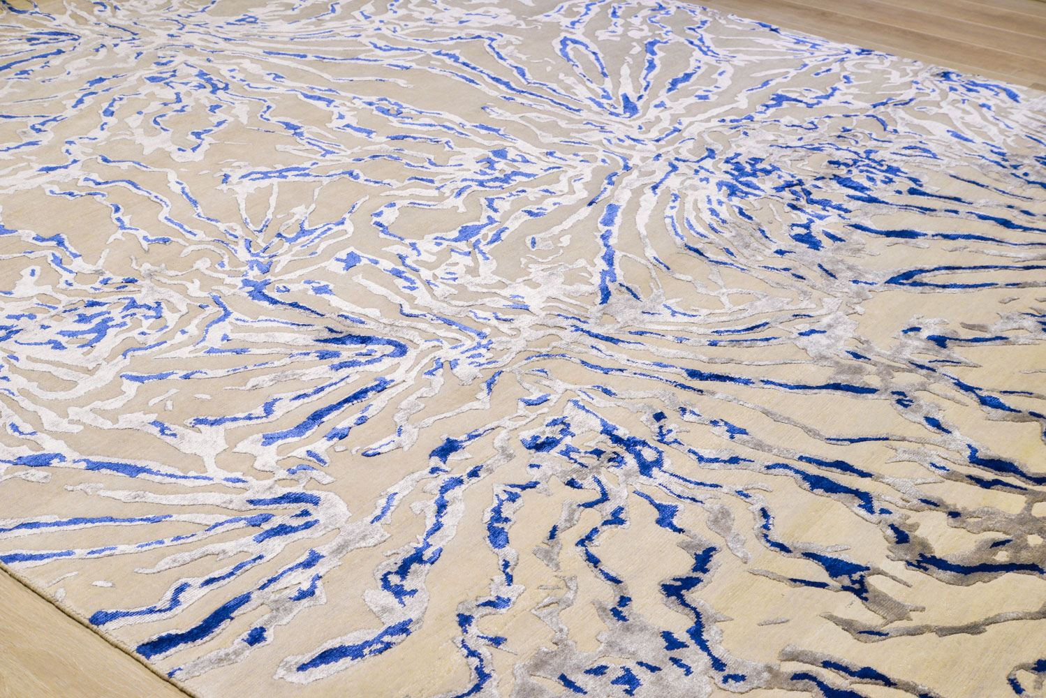 Ковер ручной вязки ALDO из шелка и шерсти, размер 300x245cm изображение
