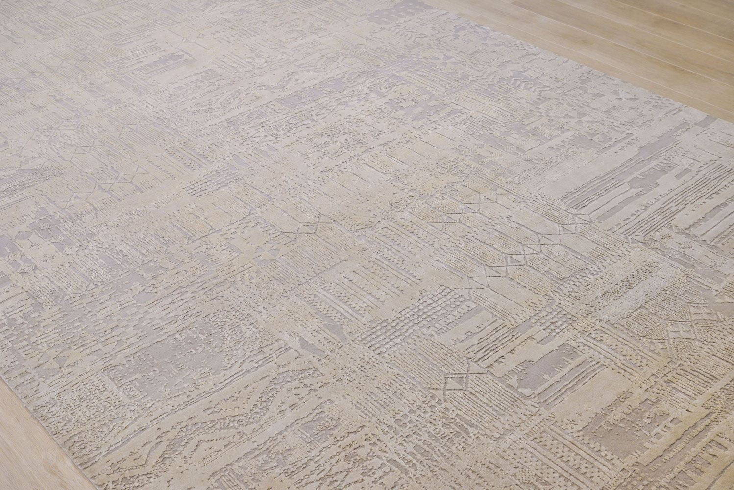 Ковер ручной вязки ALDO из шелка и шерсти, размер 301x202cm изображение
