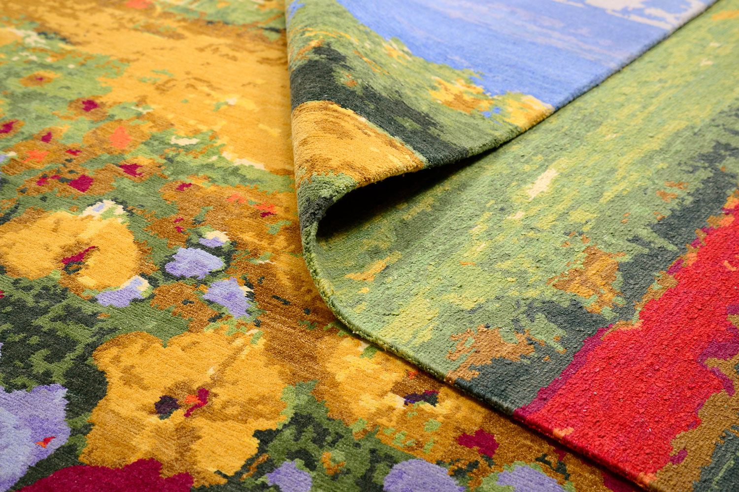 Ковер ручной вязки NATURE из шелка и шерсти, размер 305x244cm изображение