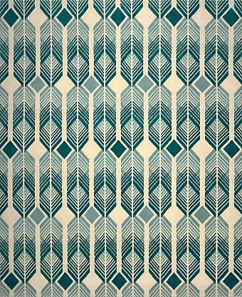 Шерстяной Непальский ковер Plumage Green №3316 310x247cm