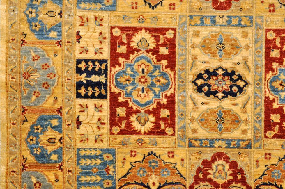 Пакистанский ковер ZIEGLER ORIENTAL шерстяной Прямоугольный 194x150cm фото крупным планом