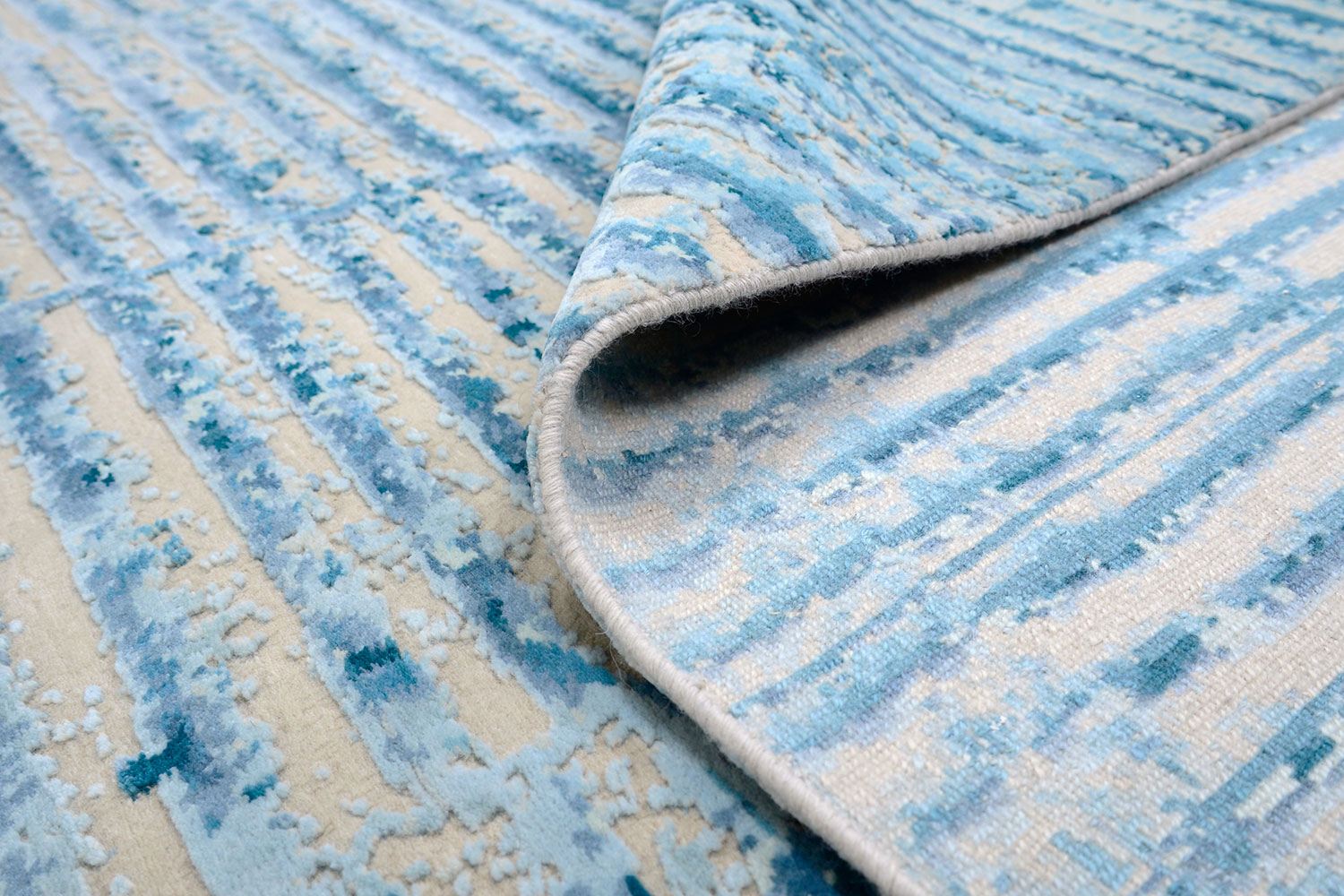 Ковер ручной работы BLUE VELVET 300x200cm фотография