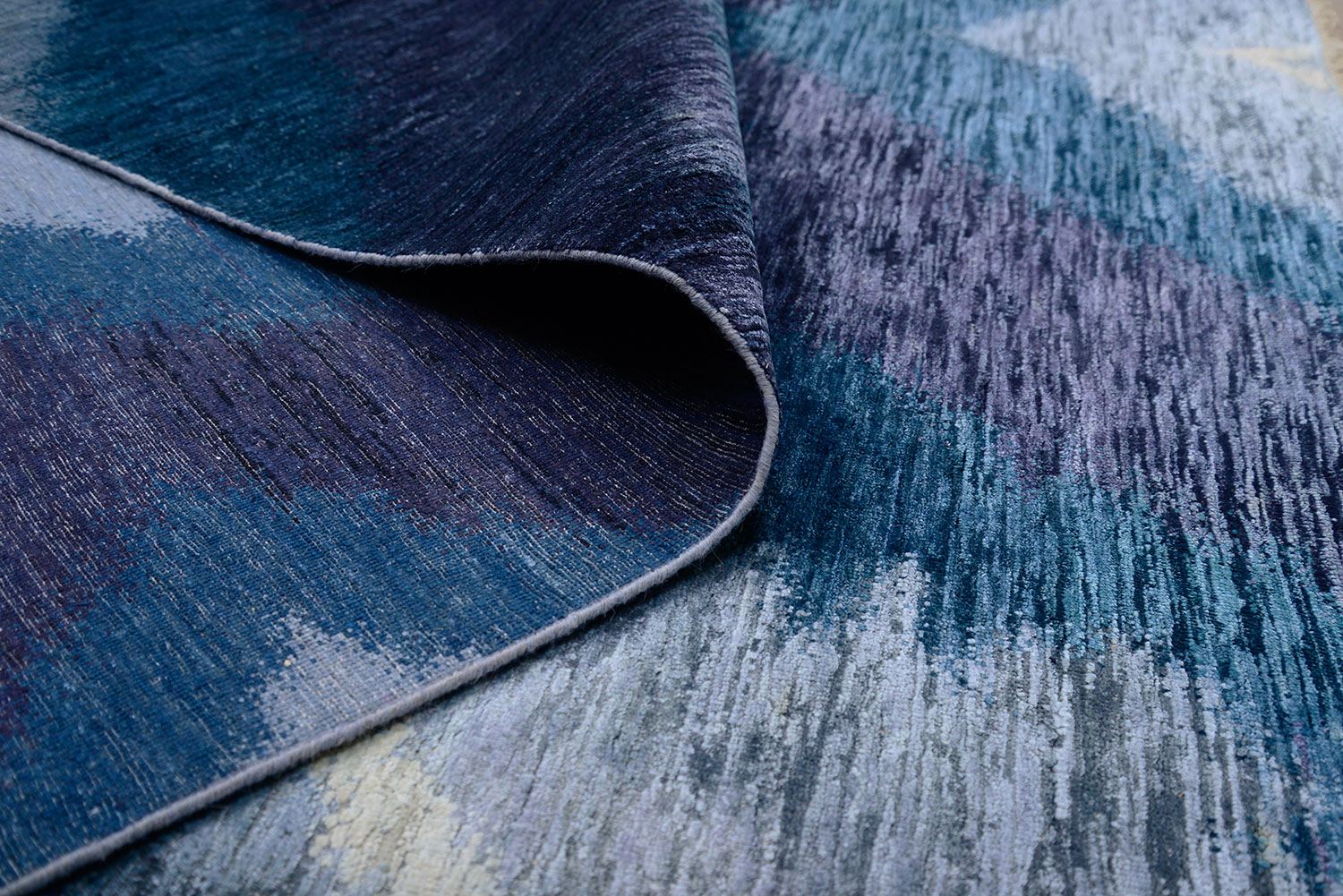 Ковер ручной вязки IKAT GLOSS из шелка и шерсти, размер 310x245cm изображение