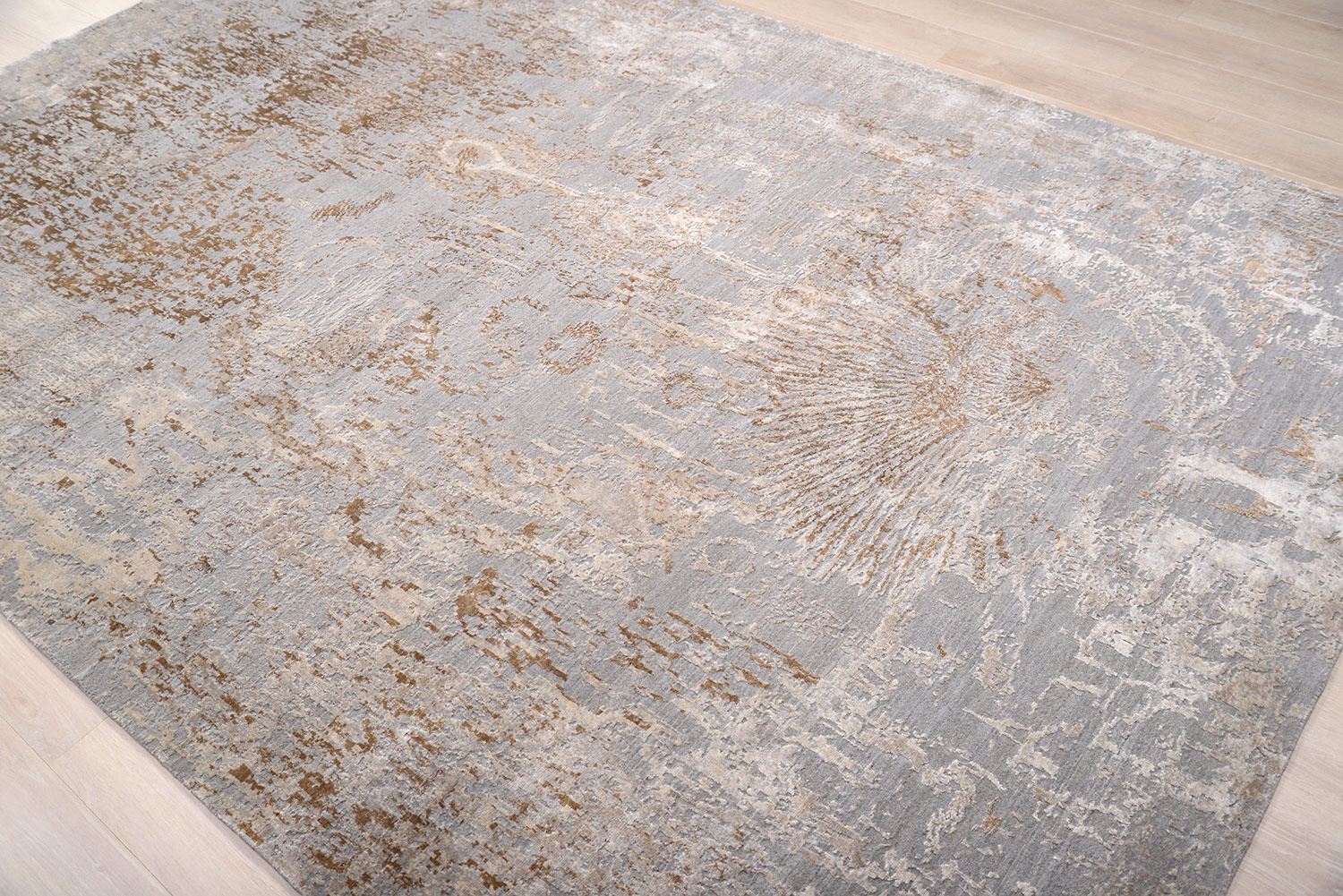 Ковер ручной вязки ALDO из шелка и шерсти, размер 300x200cm изображение