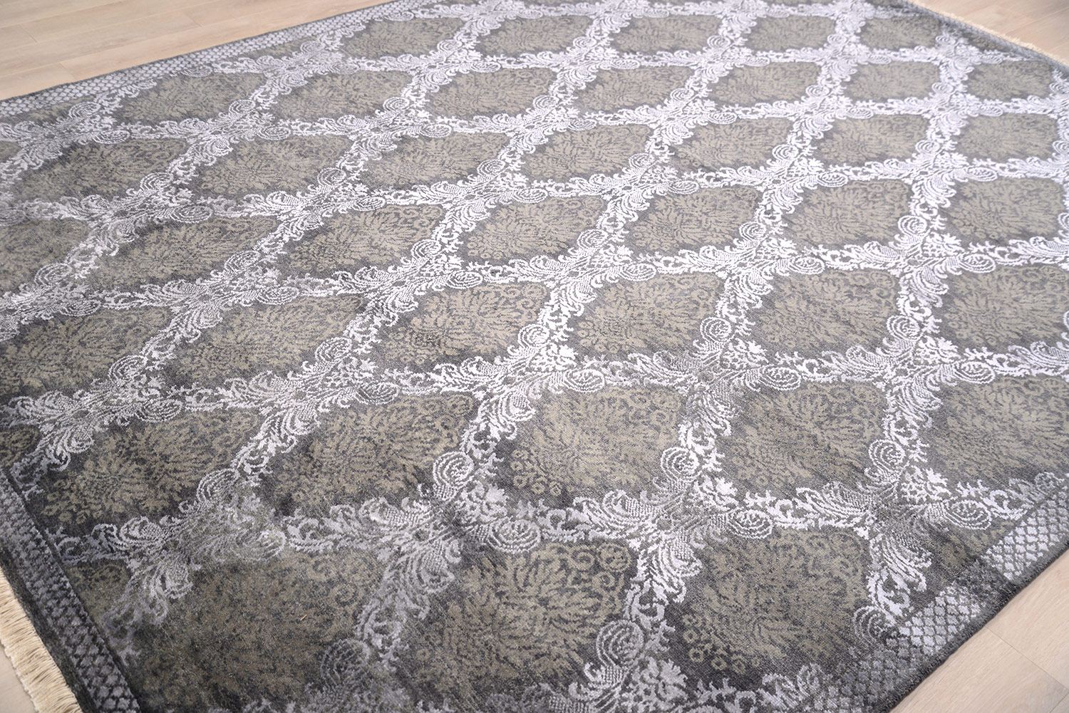 Ковер ручной вязки DAMASK из шелка и шерсти, размер 310x245cm изображение