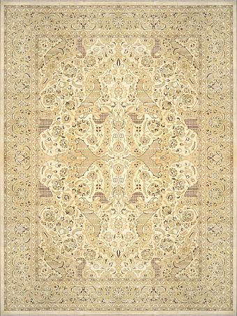 Современный Пакистанский ковер Peshavar №3378 408x301cm из шерсти в стиле неоклассика