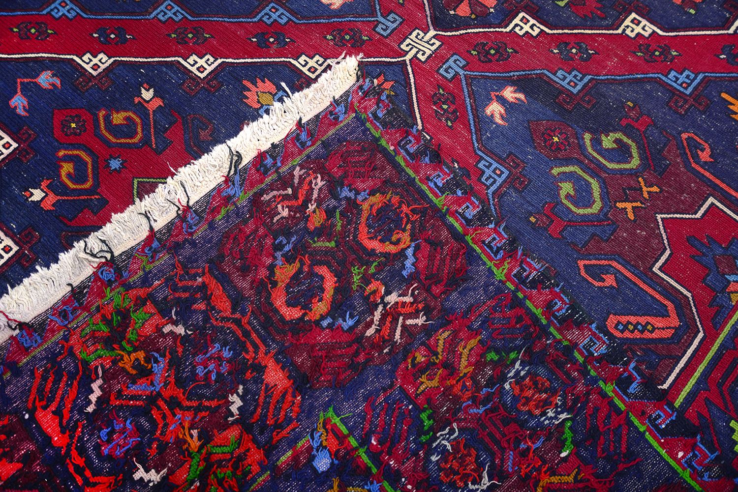 Безворсовый ковер ручной вязки SUMAKH, размер 376x219cmизображение