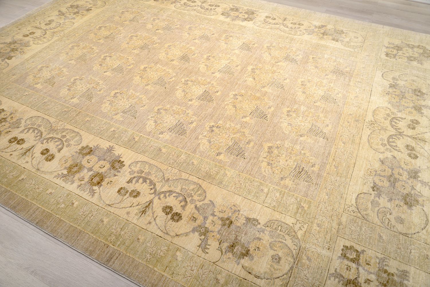 Шерстяной ковер ручной вязки SALTANI, размер 363x278cm изображение