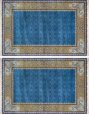 Шелковый Турецкий ковер Hereke №3380 187x123cm