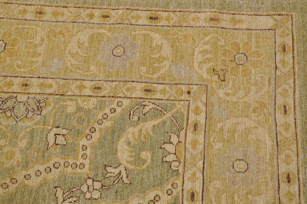 Пакистанский ковер SALTANI шерстяной Прямоугольный 172x121cm фото крупным планом