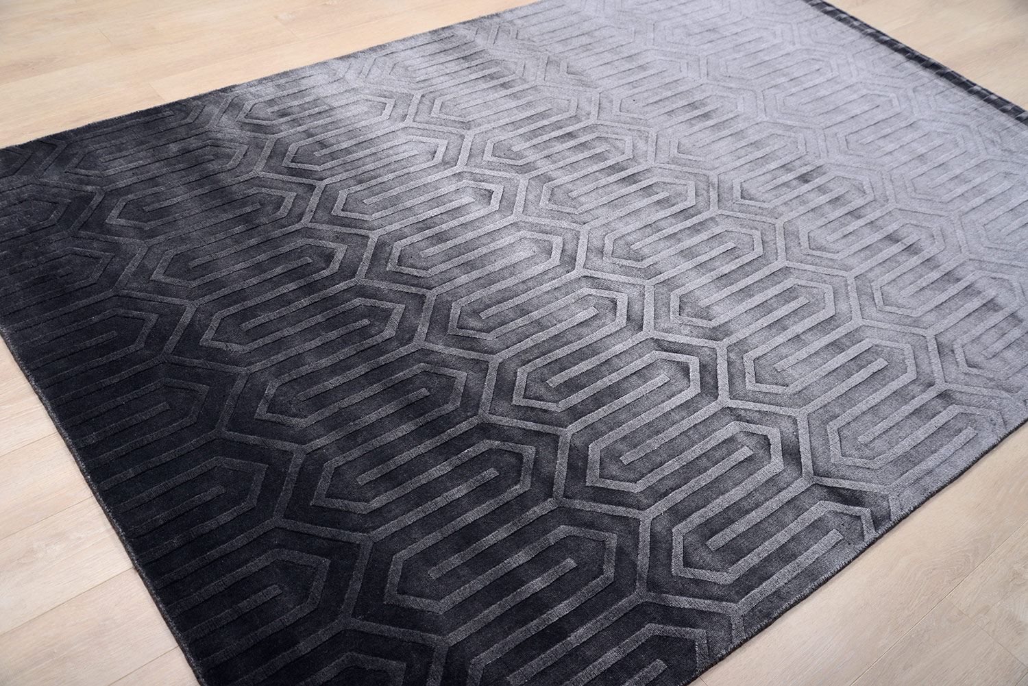 Ковер ручной вязки PUARE из шелка и шерсти, размер 248x172cm изображение