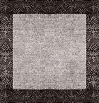 Индийский Puare ковер №3398 254x251cm из шелка и шерсти