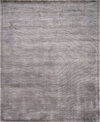Шерстяной Индийский ковер Sketch №3401 301x246cm