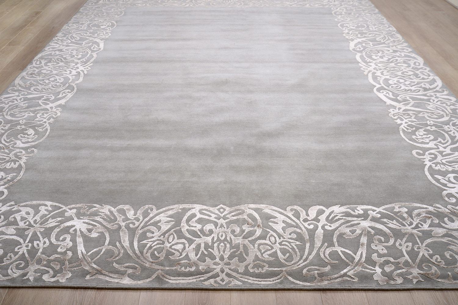 Ковер ручной вязки ROCOCO FRAME из шелка и шерсти, размер 362x274cm изображение