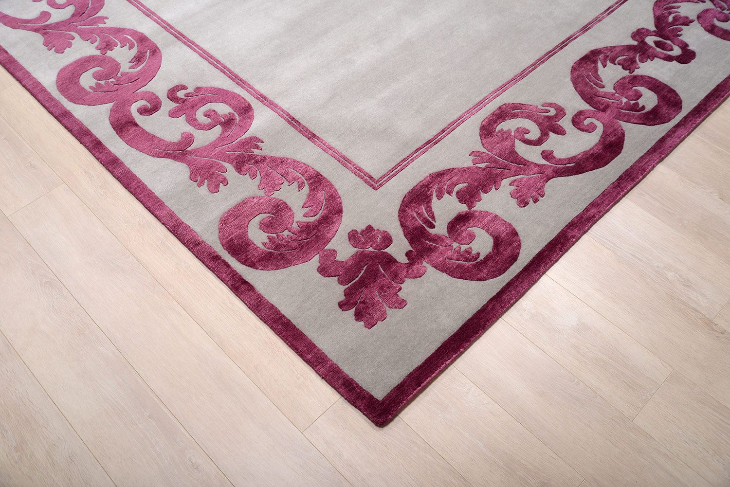 Ковер ручной вязки BAROQUE из шелка и шерсти, размер 369x276cm изображение