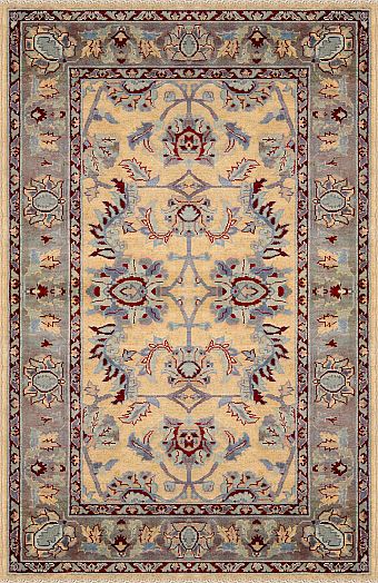 Шерстяной Пакистанский ковер Peshavar №3499 182x116cm